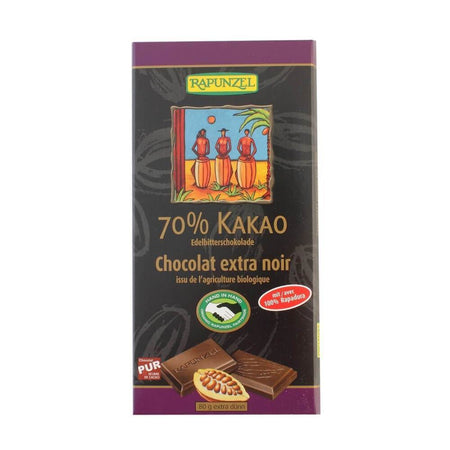 Ciocolata amaruie cu 70 cacao, bio, 80g - Republica BIO