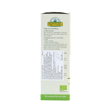Ulei de in virgin, bio, 250ml