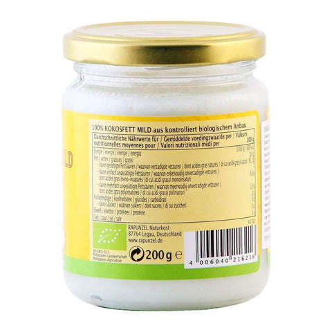 Unsoare de cocos la borcan, bio, 200g