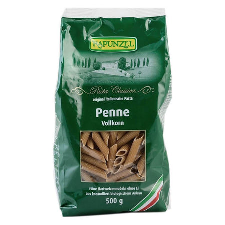 Penne din grau integral, bio, 500g