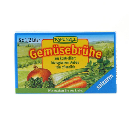 Cuburi de supa de legume cu putina sare, bio, 8 buc