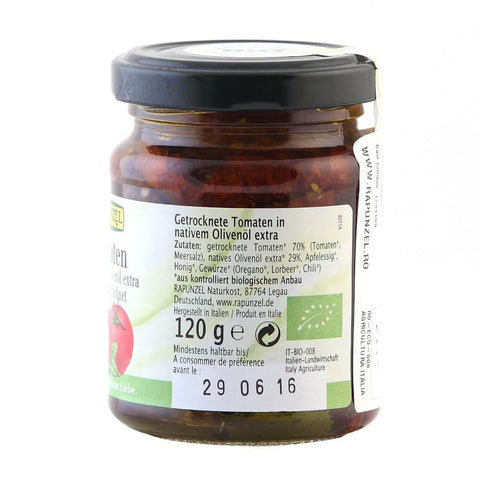 Rosii uscate in ulei de masline, bio, 120g