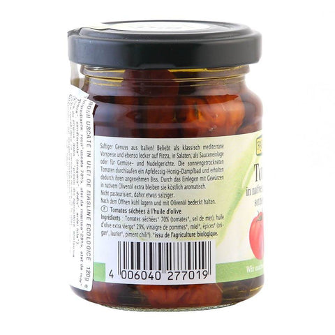 Rosii uscate in ulei de masline, bio, 120g