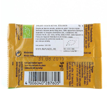 Drojdie uscata activa, bio, 9g