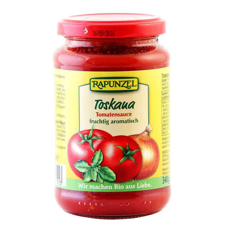 Sos de tomate Toscana, vegan, bio, 340g