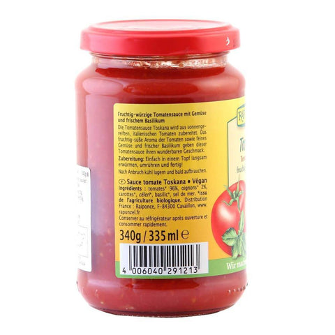 Sos de tomate Toscana, vegan, bio, 340g