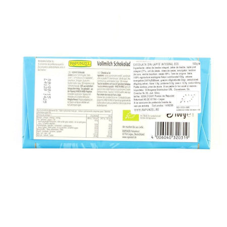 Ciocolata din lapte integral, bio, 100g - Republica BIO