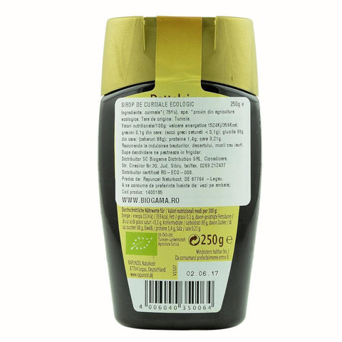 Sirop din curmale, 250g, bio