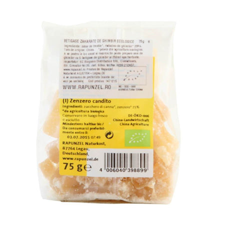 Betigase zaharate de ghimbir, bio, 75g - Republica BIO