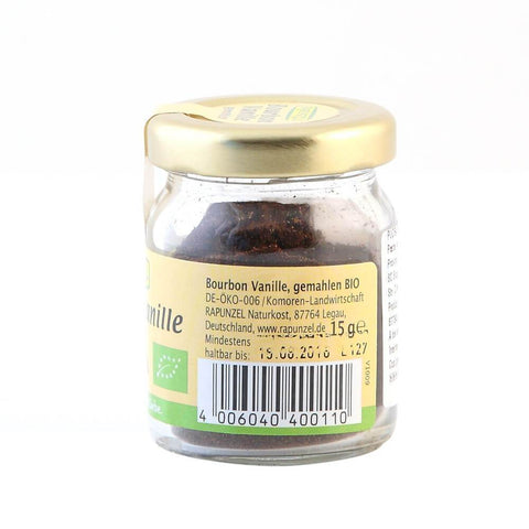 Pudra de vanilie de Bourbon, bio, 15g