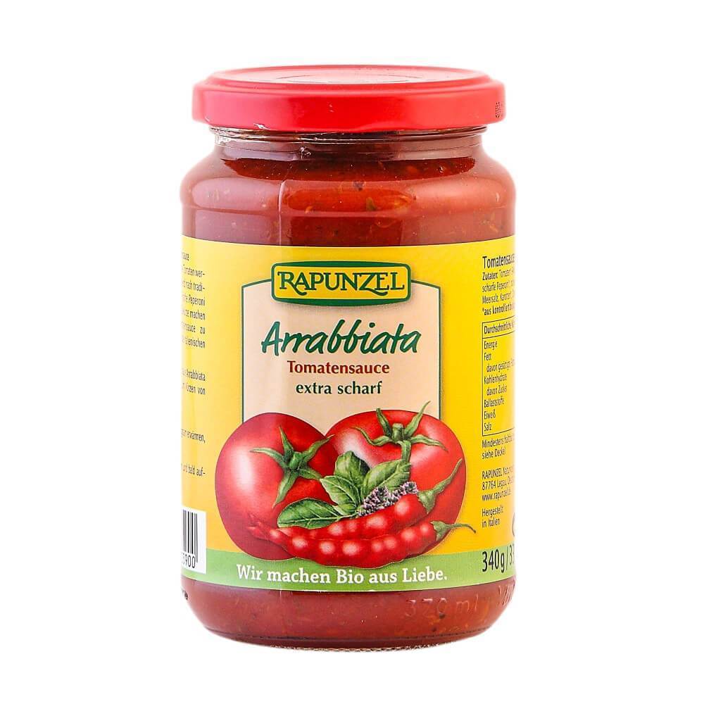Sos de tomate Arrabbiata, vegan, bio, 340g