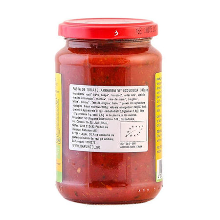 Sos de tomate Arrabbiata, vegan, bio, 340g
