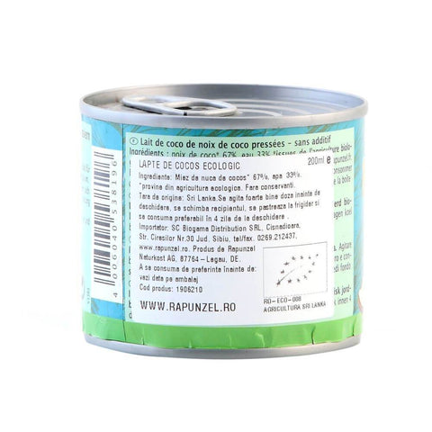 Lapte de cocos, bio, 200ml