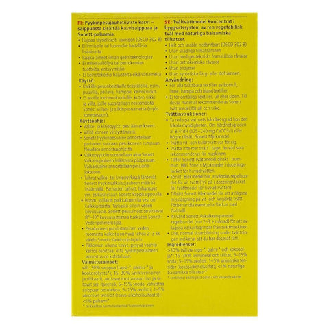 Detergent pentru rufe, Sonett, pudra, 1,2 kg, bio