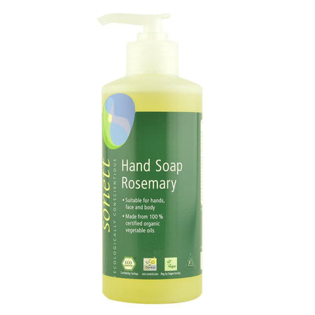 Sapun lichid si gel de dus cu rozmarin, Sonett, 300 ml, bio