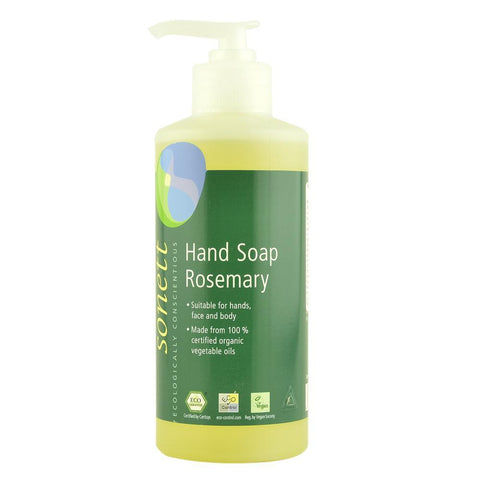 Sapun lichid si gel de dus cu rozmarin, Sonett, 300 ml, bio