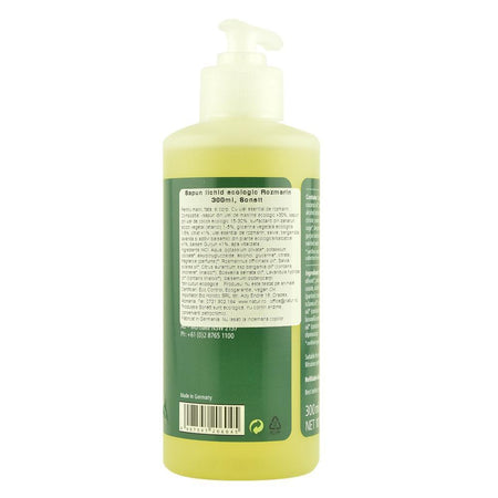 Sapun lichid si gel de dus cu rozmarin, Sonett, 300 ml, bio