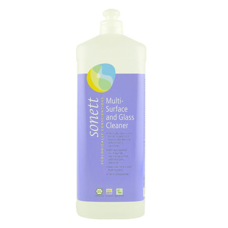 Detergent lichid pentru sticla si alte suprafete, Sonett, 1 l, bio