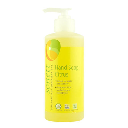 Sapun lichid si gel de dus cu lamaie, Sonett, 300 ml, bio