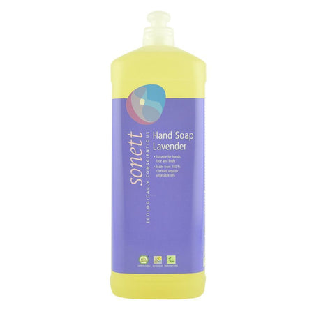 Sapun lichid si gel de dus cu lavanda, Sonett, 1 l, bio