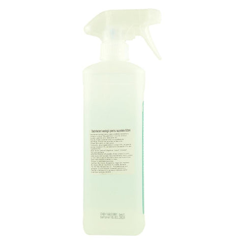 Dezinfectant lichid cu alcool vegetal pentru suprafete, Sonett, 500 ml, bio