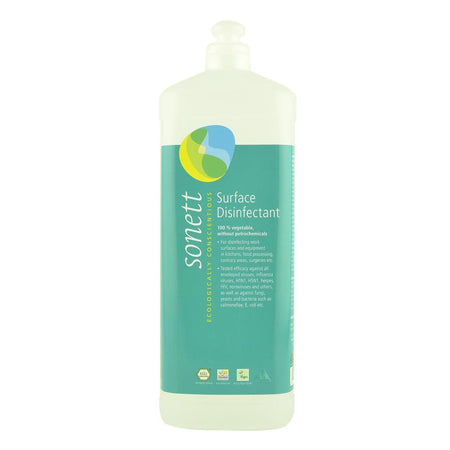 Dezinfectant lichid cu alcool vegetal pentru suprafete, Sonett, 1 l, bio