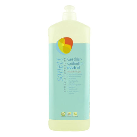 Detergent lichid pentru spalat vase neutru, Sonett, 1 l, bio