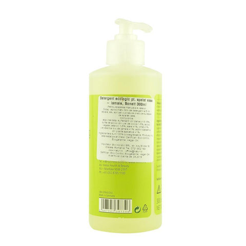 Detergent lichid pentru spalat vase, cu lamaie, Sonett, 300 ml, bio