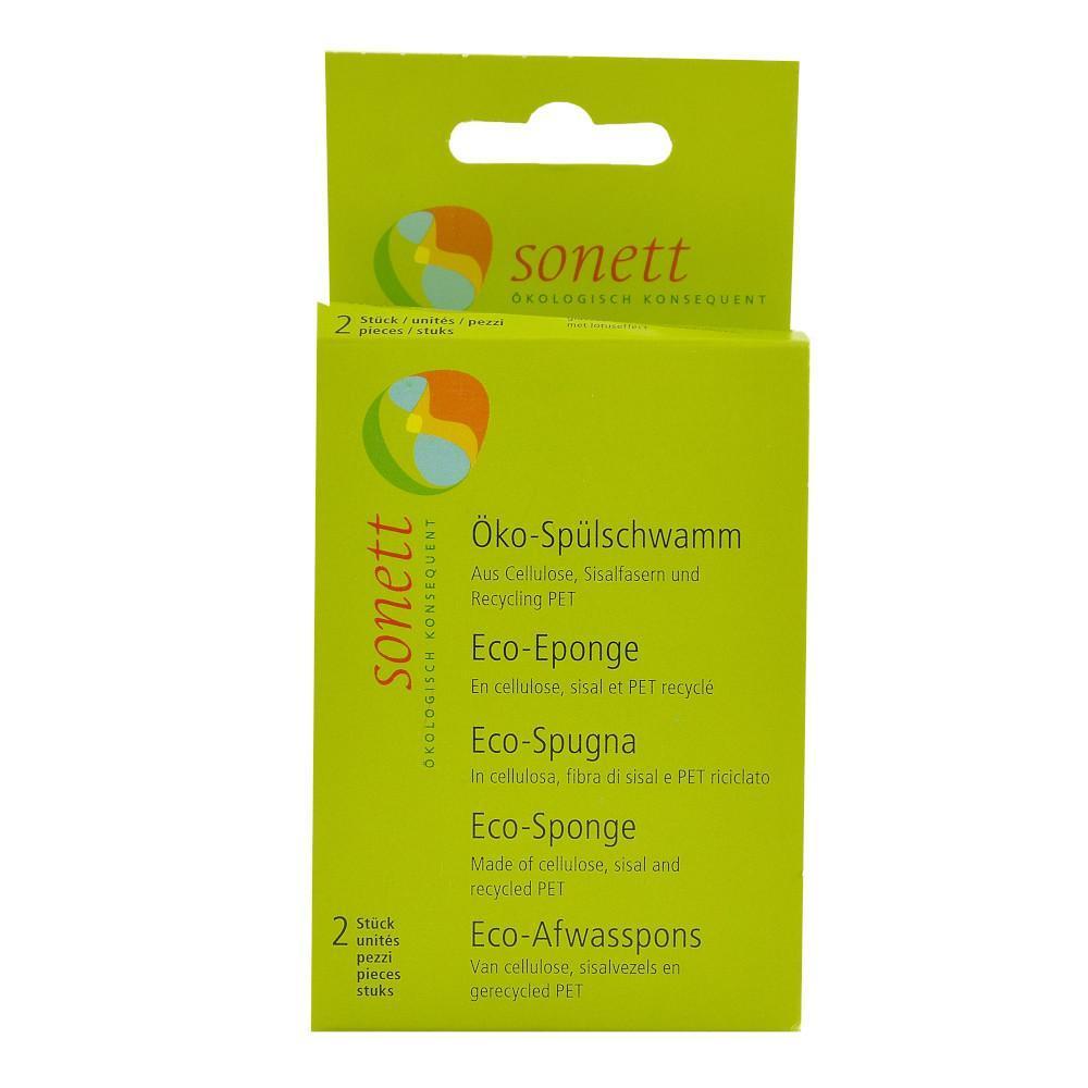 Burete pentru spalat vase, Sonett, 2 bucati, bio - Republica BIO