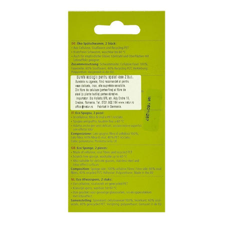 Burete pentru spalat vase, Sonett, 2 bucati, bio - Republica BIO
