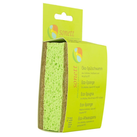 Burete pentru spalat vase, Sonett, 2 bucati, bio - Republica BIO