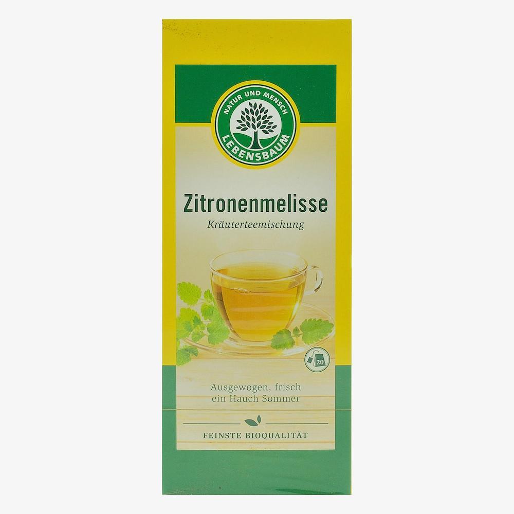 Ceai de lamaie si lamaita, 20 plicuri, Lebensbaum, bio, 30 g