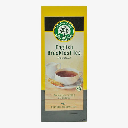 Ceai negru English Breakfast, 20 plicuri, Lebensbaum, bio, 40 g