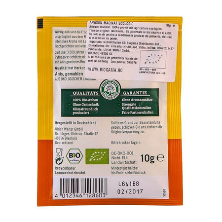 Anason macinat, bio, 10g - Republica BIO
