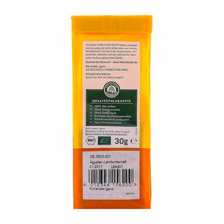 Coriandru seminte, Demeter, bio, 30g - Republica BIO