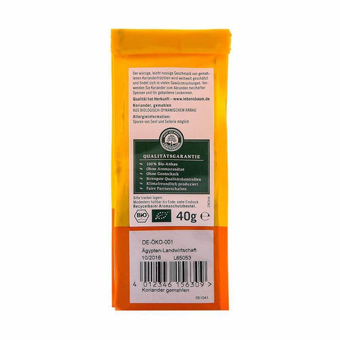 Coriandru macinat, Demeter, bio, 40g - Republica BIO
