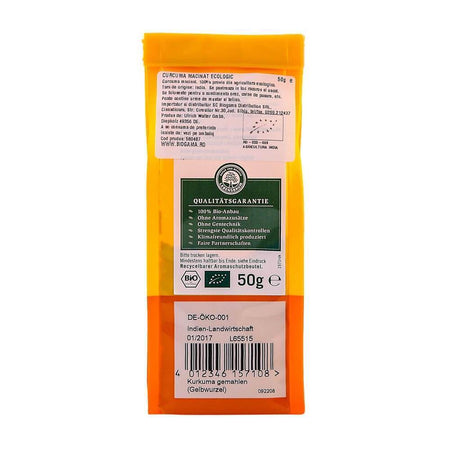 Curcuma macinat, bio, 50g