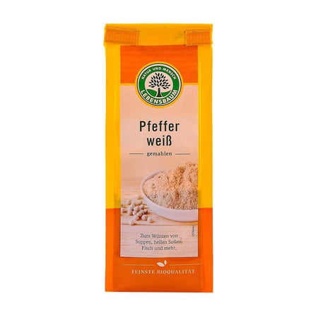 Piper alb macinat, bio, 50g