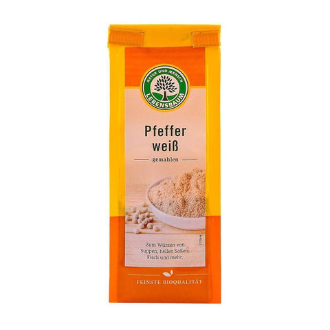 Piper alb macinat, bio, 50g