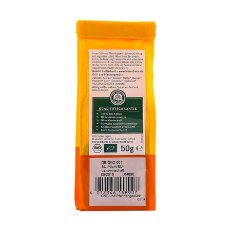 Amestec de condimente pentru gratar, bio, 50g - Republica BIO
