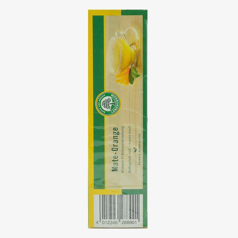 Ceai Mate si portocale, 20 plicuri, Lebensbaum, bio, 40 g