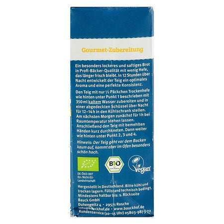 Mix de faina pentru paine integrala cu 6 cereale, Bauck Hof, bio, 500 g
