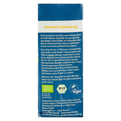 Mix de faina pentru paine integrala cu 6 cereale, Bauck Hof, bio, 500 g