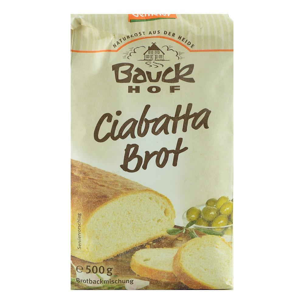 Mix de faina pentru Ciabatta, Bauck Hof, Demeter, bio, 500 g