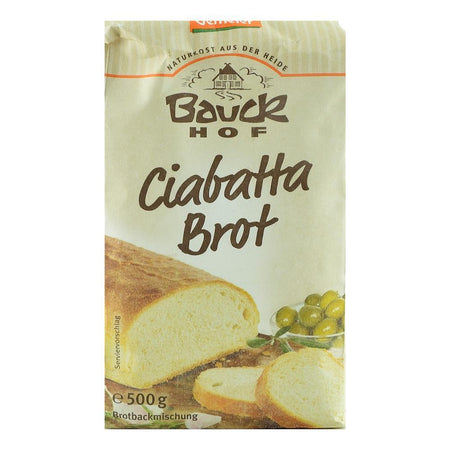 Mix de faina pentru Ciabatta, Bauck Hof, Demeter, bio, 500 g