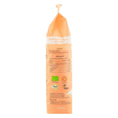 Faina integrala de orez fara gluten, Bauck Hof, bio, 500 g