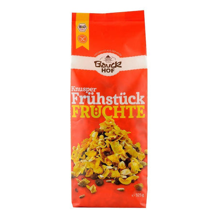 Mic dejun crocant cu fructe, fara gluten, bio, 325g