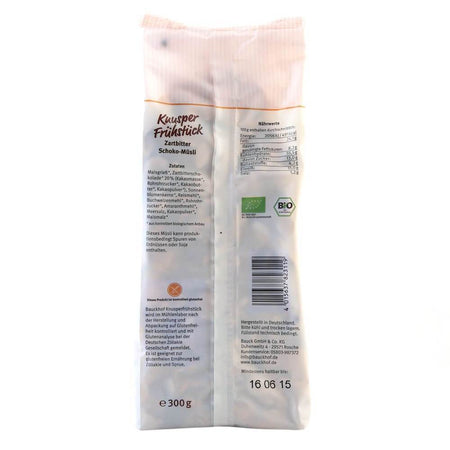 Mic dejun crocant amarui, fara gluten, bio, 300g