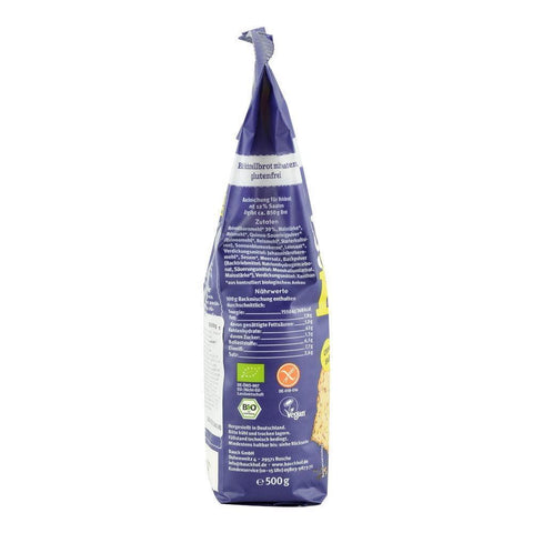 Mix de faina pentru paine rapida cu seminte fara gluten Bauck Hof, bio, 500 g