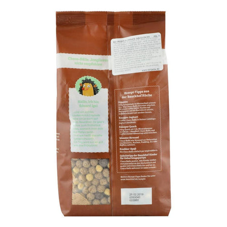 Bile crocante cu ciocolata fara gluten Bauck Hof, bio, 300 g